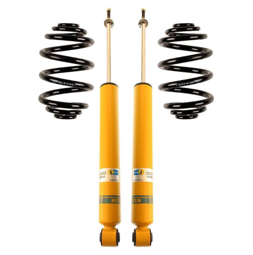 BMW Shock Absorber and Coil Spring Assembly - Rear (Standard Suspension) (B8 Performance Plus) - Bilstein 3813271KIT